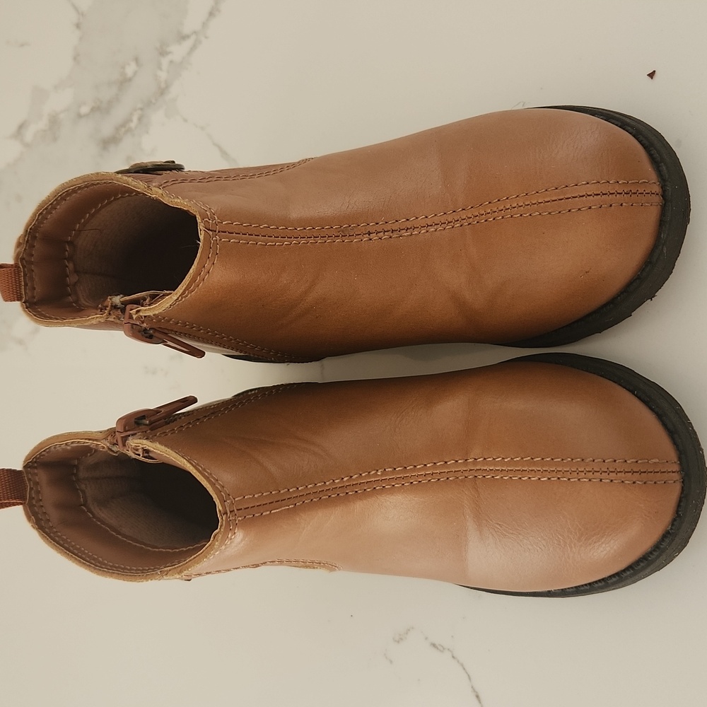 Carter's Brown Toddler Girls Boots Like New